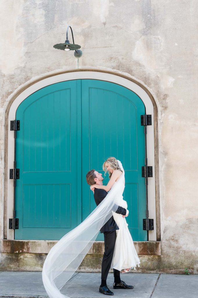 Candid elopement photography Charleston SC